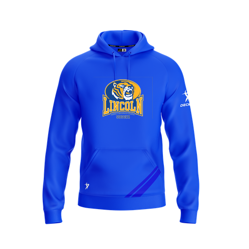 [FOLHSMRY-YXS-LOGO3] Decker Summit Hoodie (Youth XS, Royal, Logo 3)