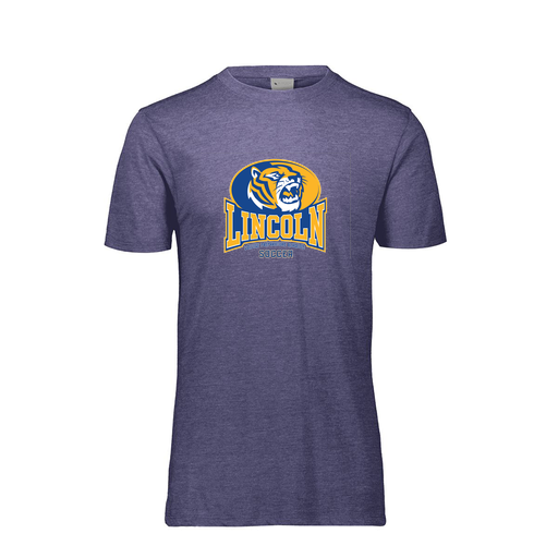 [FTSCUBRY-AS-LOGO3] Decker Men's Tri-Blend T-Shirt - Short Sleeve (Adult S, Royal, Logo 3)