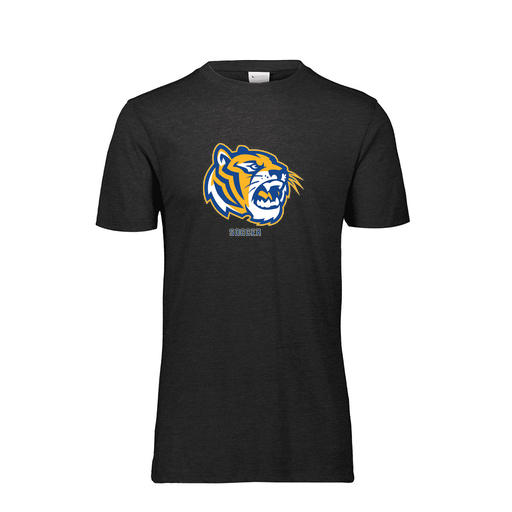 [FTSCUBBK-YS-LOGO2] Decker Youth Tri-Blend T-Shirt - Short Sleeve (Youth S, Black, Logo 2)