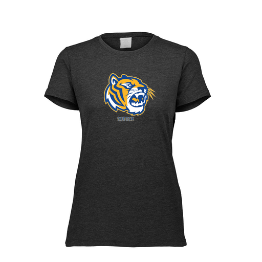 [FTSCUBBK-FAXS-LOGO2] Decker Women's Tri-Blend T-Shirt - Short Sleeve (Female Adult XS, Black, Logo 2)