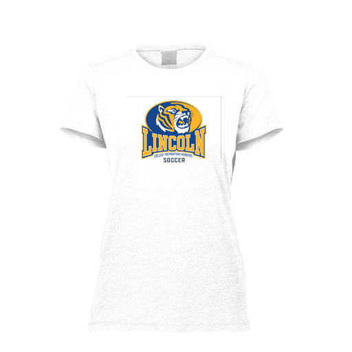 [FTSCUBWH-FAXS-LOGO3] Decker Women's Tri-Blend T-Shirt - Short Sleeve (Female Adult XS, White, Logo 3)