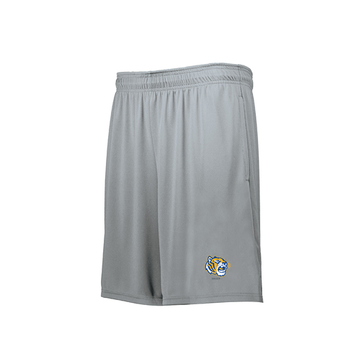 [229511.099.XS-LOGO2] Men's Swift Short (Adult XS, Silver, Logo 2)